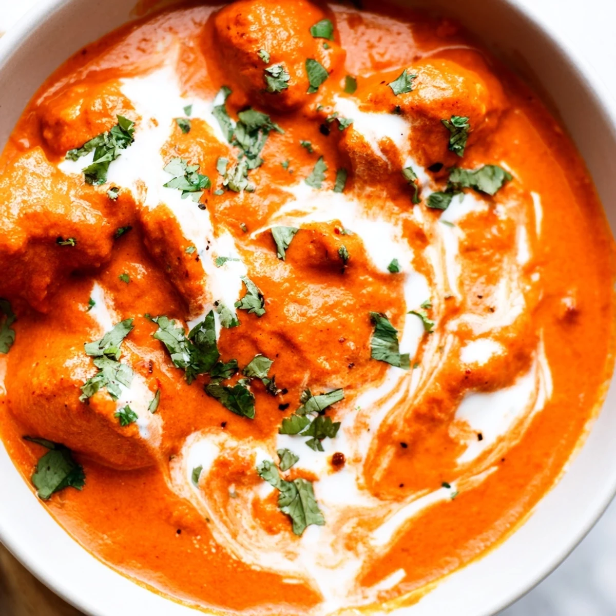 Slow Cooker Chicken Tikka Masala reveals tender chicken thighs in an aromatic, creamy sauce, a perfect dump-and-go weeknight Indian-inspired dinner.