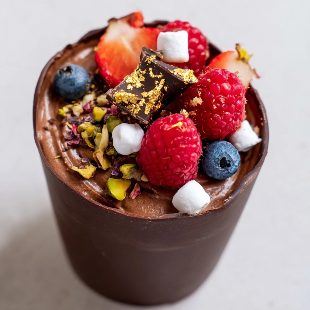 Decadent Dessert Chocolate Grazing Cups
