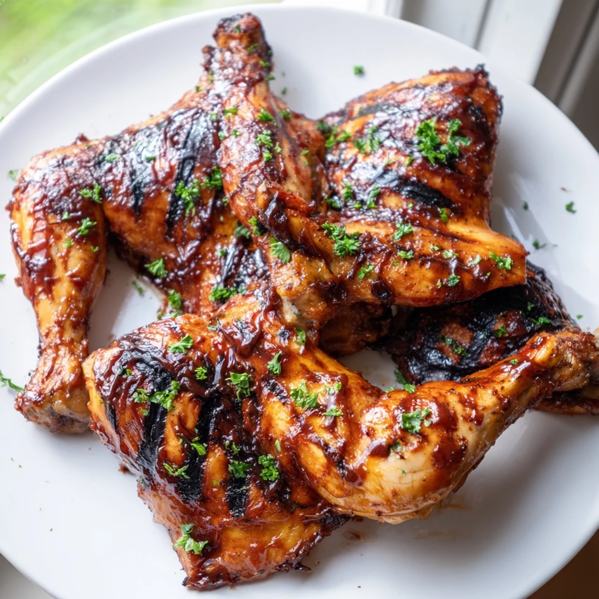 Grilled Barbecue Chicken