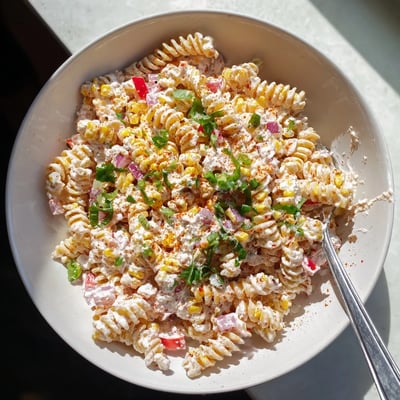 Elote Street Corn Pasta Salad